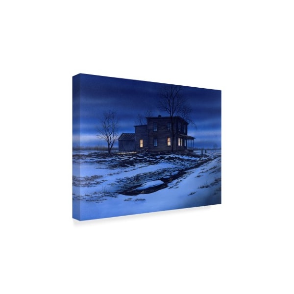 John Morrow 'Deep In December ' Canvas Art,14x19